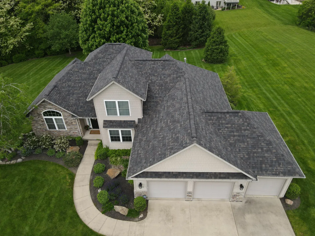 Completed Cornerstone Roofing and Siding exterior project