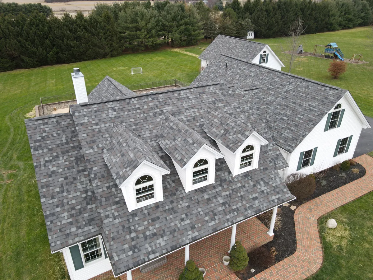 Completed Cornerstone Roofing and Siding exterior project