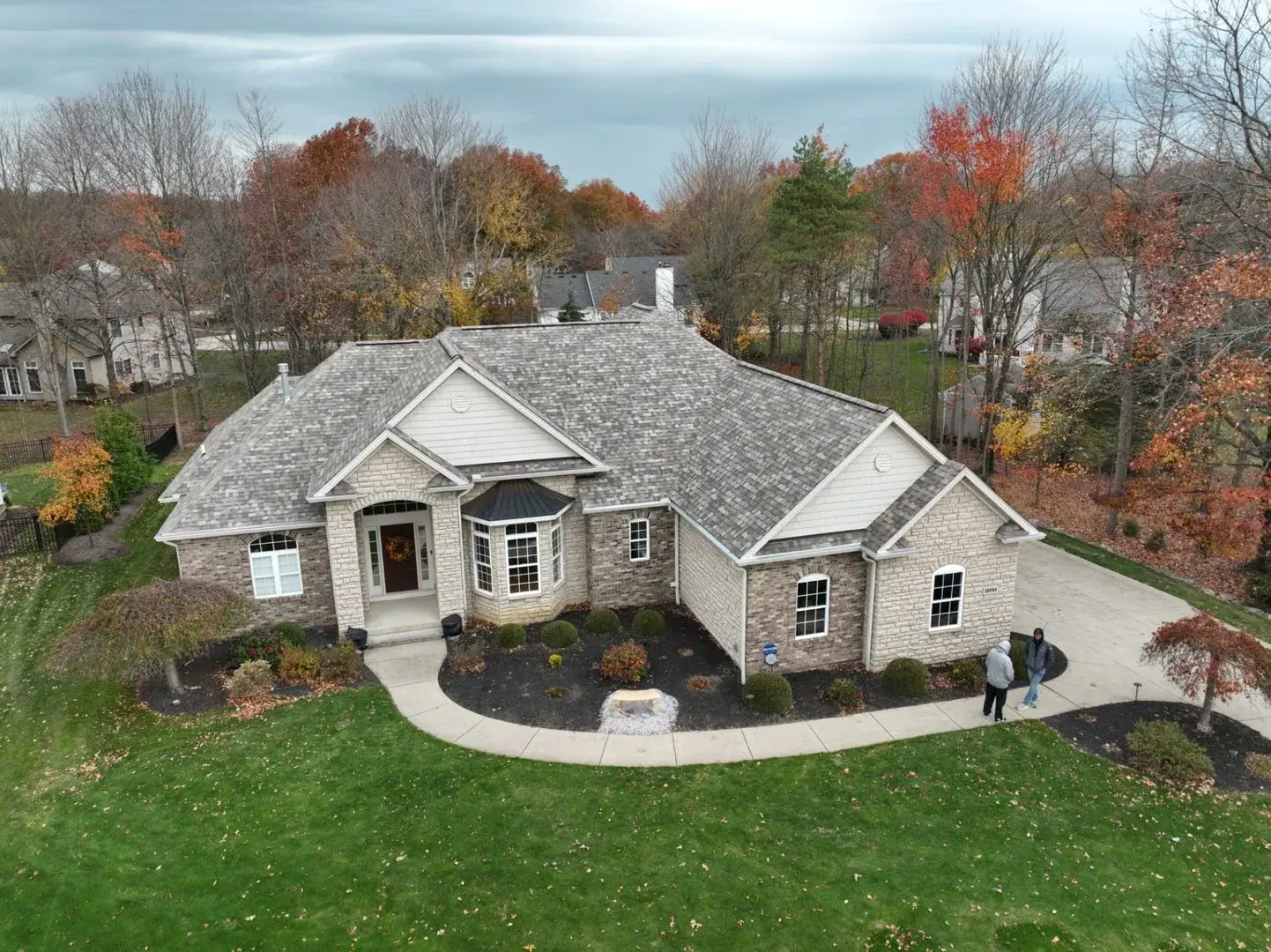 Ranch home with completed exterior renovation