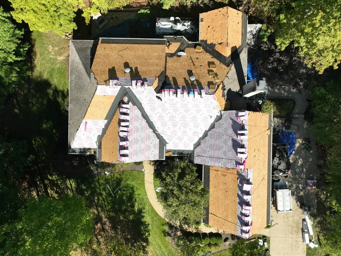 Completed Cornerstone Roofing and Siding exterior project