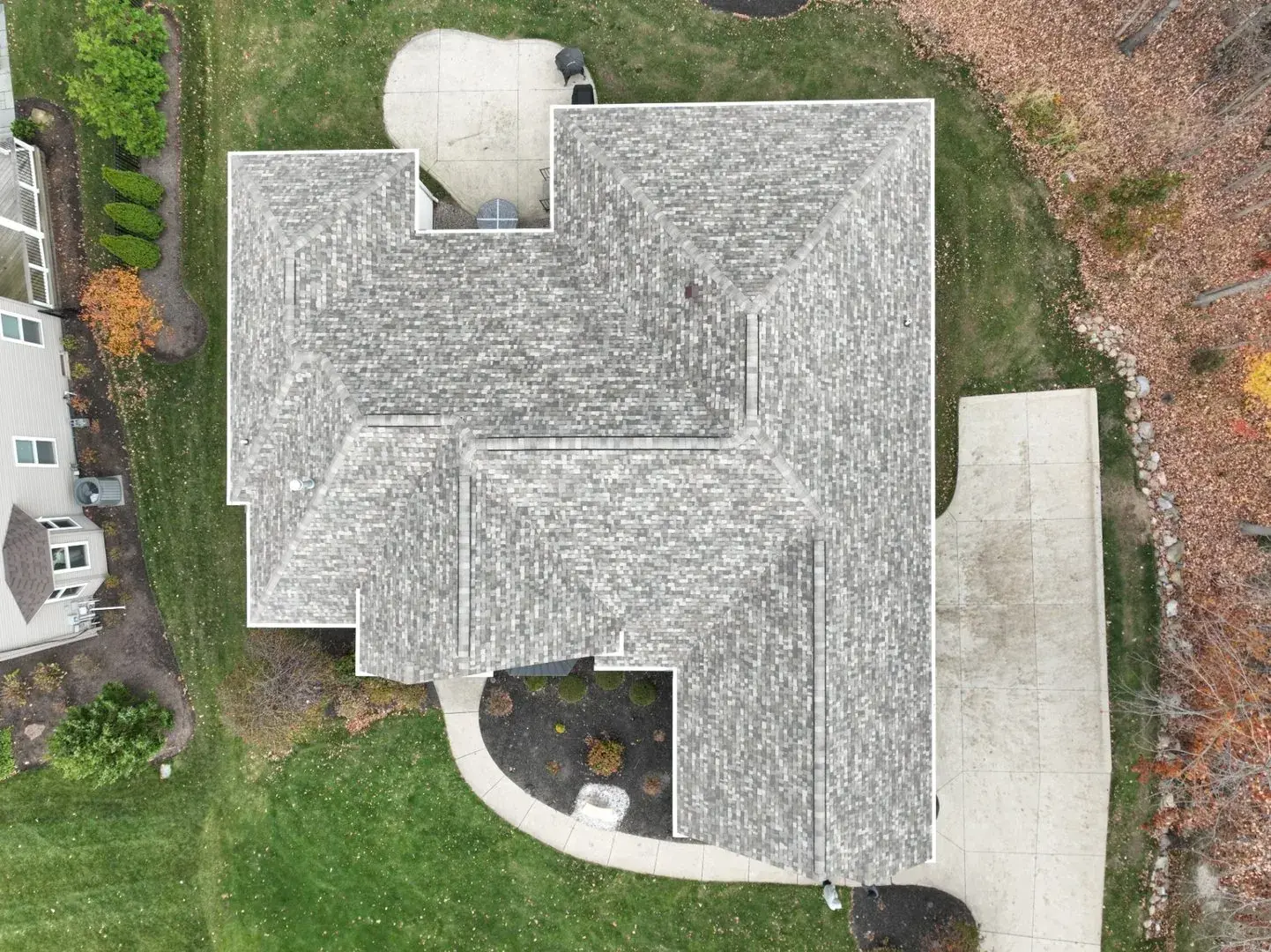 Storm damage roof repair