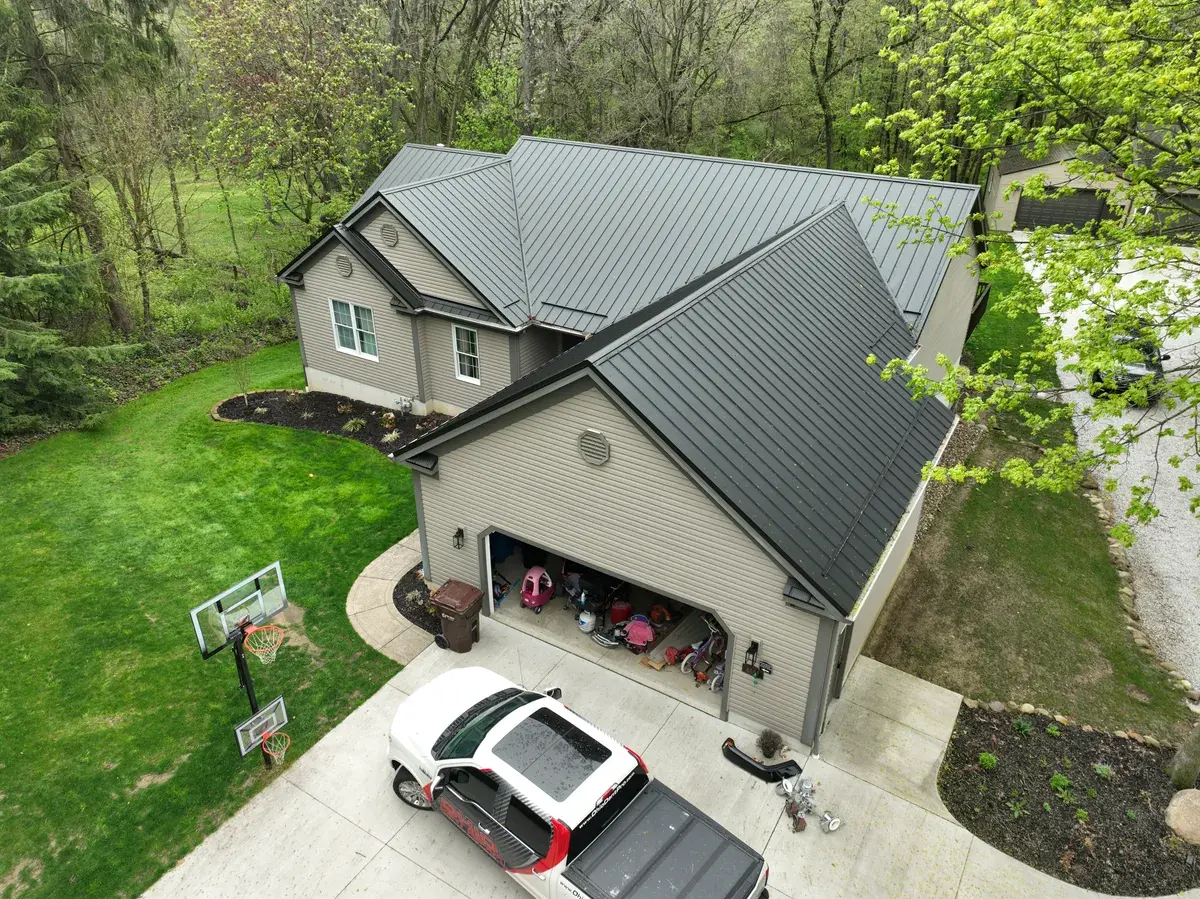 Completed roofing project. Manchester Road