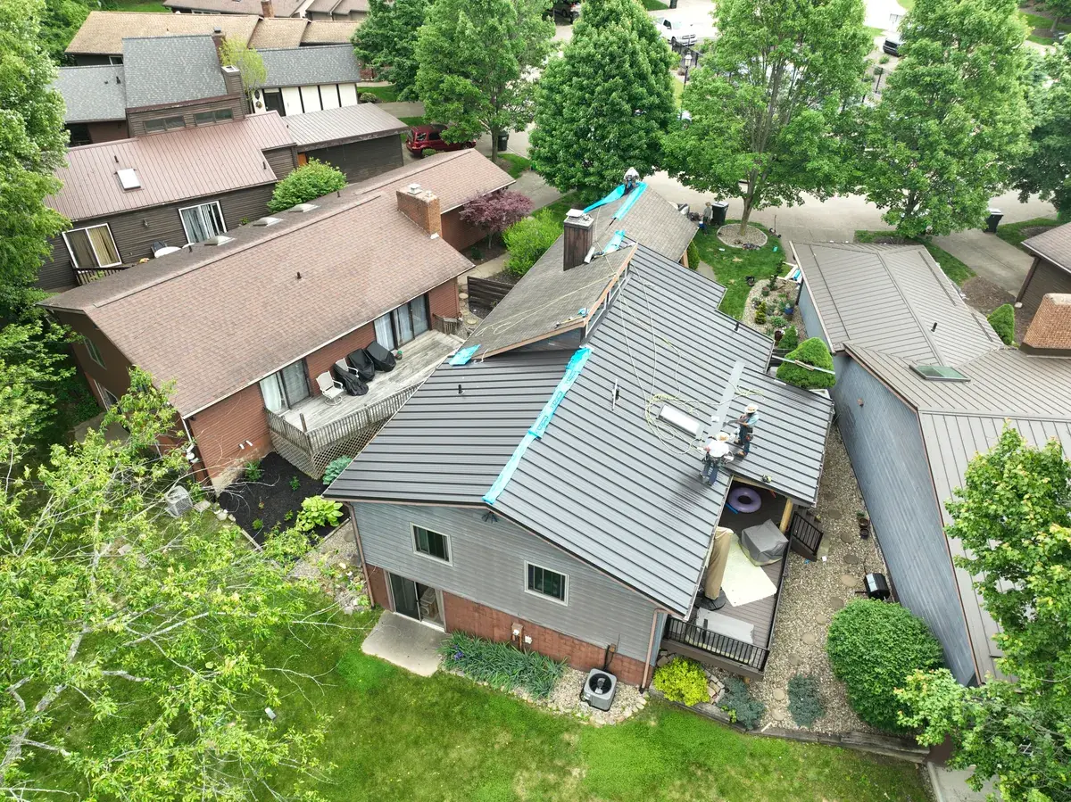 Completed Cornerstone Roofing and Siding exterior project
