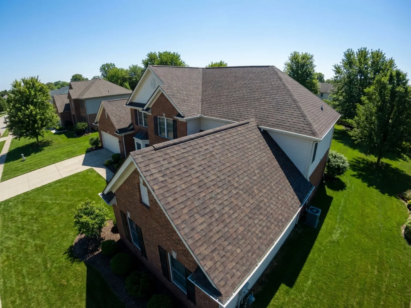 Wind damage roof repair